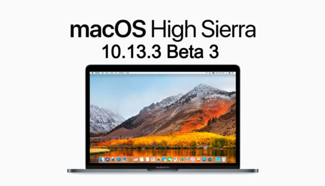 what is the i mac gammer for high sierra 10.13.3